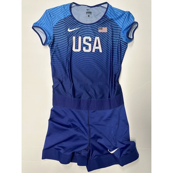 New Nike Olympic team issued USA sprint suit Size Large 898164-xxx. Rare - Picture 1 of 4